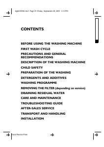 Bedienungsanleitung Whirlpool FL 506 Waschmaschine