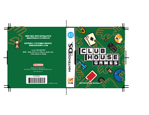 Handleiding Nintendo DS Clubhouse Games