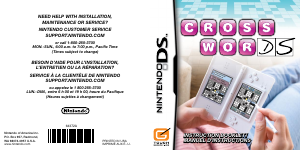 Manual Nintendo DS Crosswords DS