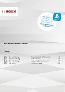 Brugsanvisning Bosch TIS30129RW Kaffemaskine