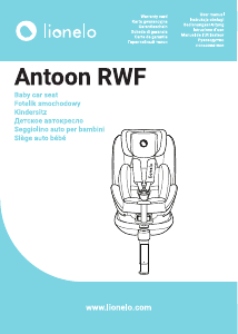 Bedienungsanleitung Lionelo Antoon RWF Autokindersitz