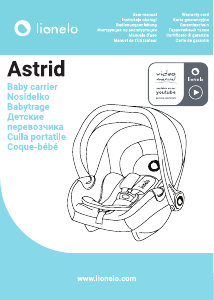 Mode d’emploi Lionelo Astrid Siège bébé