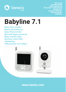 Manual de uso Lionelo Babyline 7.1 Vigilabebés