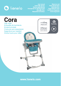 Manual Lionelo Cora Baby High Chair