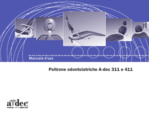 Manuale A-dec 311 Poltrona odontoiatrica