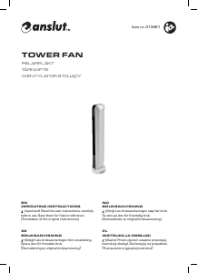 Bruksanvisning Anslut 013-881 Fläkt