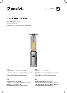 Manual Anslut 013-941 Patio Heater