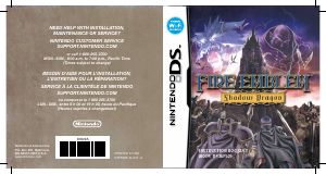 Manual Nintendo DS Fire Emblem - Shadow Dragon