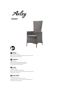 Manual Axley 006-824 Garden Chair