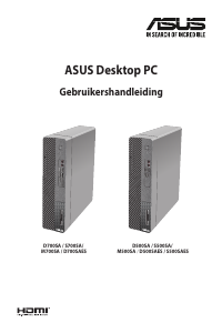 Handleiding Asus D500SA ExpertCenter D5 SFF Desktop