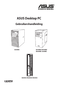 Handleiding Asus D640MA PRO Desktop
