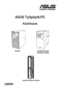 Käyttöohje Asus D640MA PRO Pöytätietokone