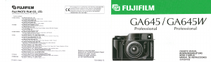 Handleiding Fujifilm GA645 Camera