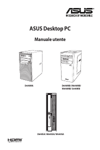 Manuale Asus D640MB PRO Desktop