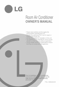 Manual LG LS-T1860AL Air Conditioner