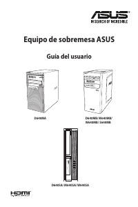 Manual de uso Asus D640SA PRO Computadora de escritorio