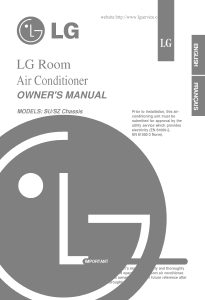 Manual LG LS-C126UCM0 Air Conditioner