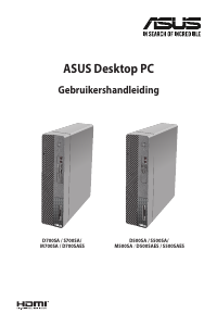 Handleiding Asus D700SA ExpertCenter D7 SFF Desktop