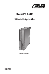 Manuál Asus D900SA ExpertCenter D9 SFF Stolní počítač