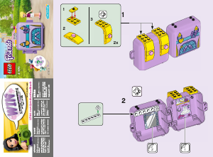 Mode d’emploi Lego set 41670 Friends Le cube de danse de Stéphanie