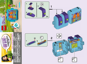 Instrukcja Lego set 41669 Friends Piłkarska kostka Mii