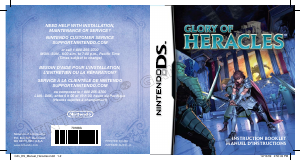 Handleiding Nintendo DS Glory of Heracles