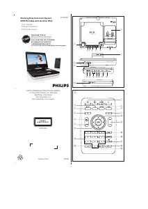 Manual de uso Philips DCP855 Reproductor DVD