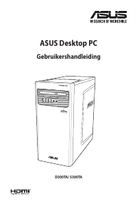 Handleiding Asus S300TA Desktop