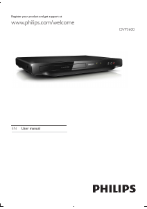 Manual Philips DVP3618 DVD Player