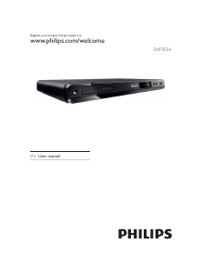 Manual Philips DVP3556X DVD Player