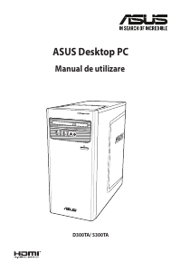 Manual Asus S300TA Computer de birou