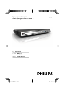 Manual Philips DVP3100 DVD Player
