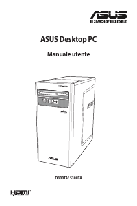 Manuale Asus S300TA Desktop