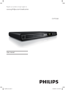 Handleiding Philips DVP3368 DVD speler