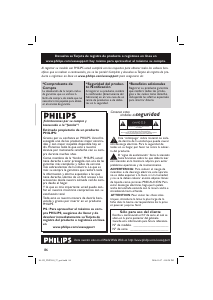 Manual de uso Philips DVP3140 Reproductor DVD