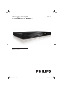 Manual Philips DVP3320KX DVD Player