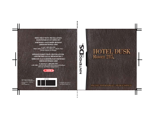 Manual Nintendo DS Hotel Dusk - Room 215