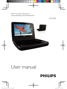 Manual Philips PD7030B DVD Player