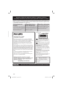Manual de uso Philips DVP5982 Reproductor DVD