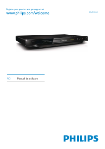 Manual Philips DVP3860 DVD player