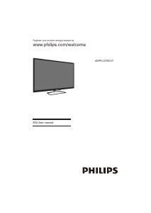 Manual Philips 40PFL3750 LED Television