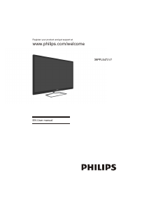 Manual Philips 39PFL5470 LED Television