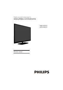 Manual Philips 39PFL3650 LED Television