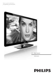 Manual Philips 40PFL9605D LED Television