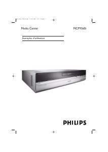 Mode d’emploi Philips MCP9360I Lecteur multimédia