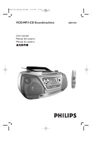 Manual Philips AZ5140 Stereo-set