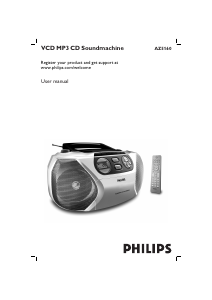 Manual Philips AZ5160 Stereo-set