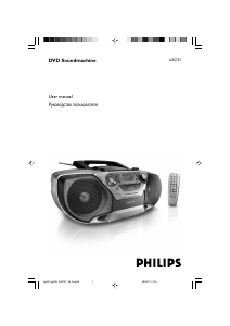 Manual Philips AZ5737 Stereo-set