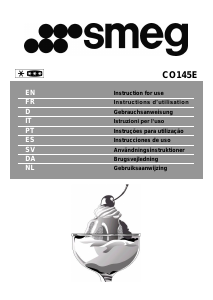 Manuale Smeg CO145E Congelatore