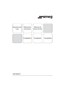 Bedienungsanleitung Smeg U8F082DF1 Gefrierschrank